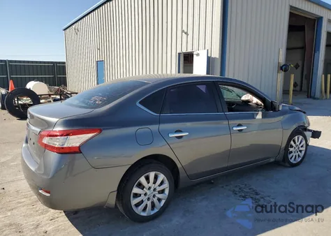 2015 Nissan Sentra S из США, поврежденный, VIN 3N1AB7AP5FY331385